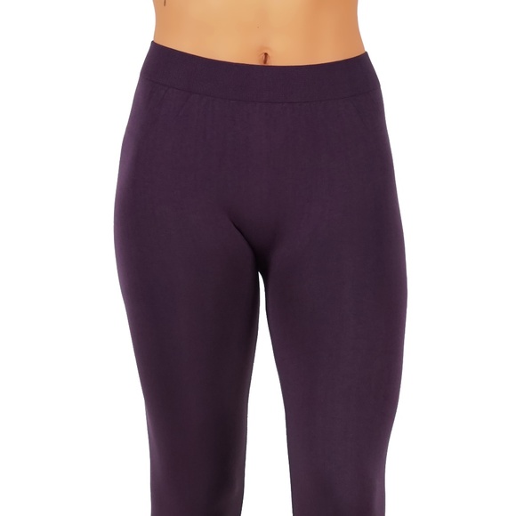 Casual Light weight Leggings Purple - Picture 2 of 3